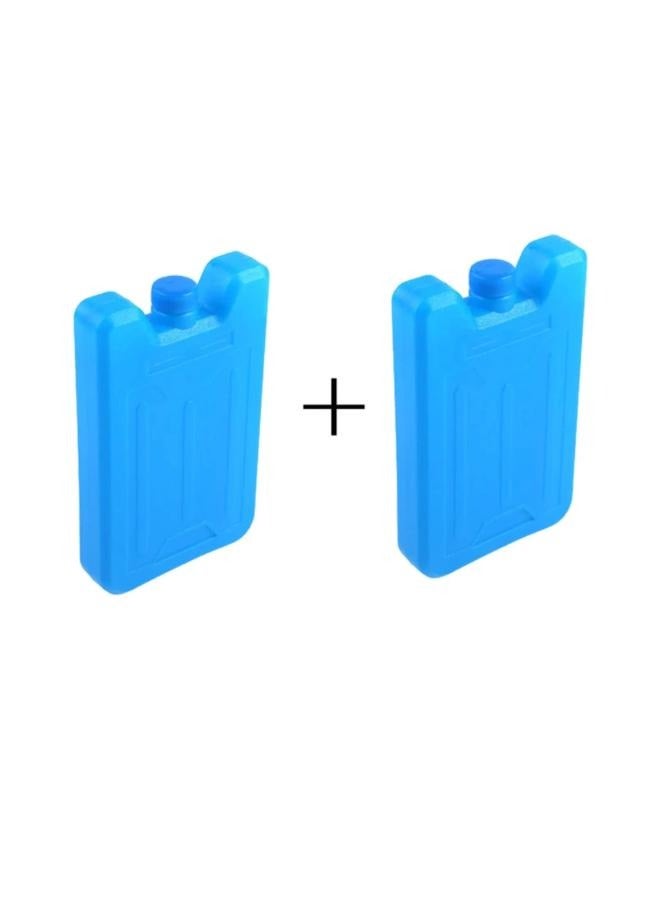 EasyLife 2 Pieces Ice Cube Storage Bin for Freezer Cooler Ice Packs  - Image 1