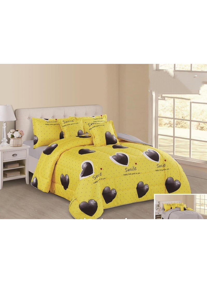 Hotel-style double bedsheet set in its new design, 6 pieces, size 250+230