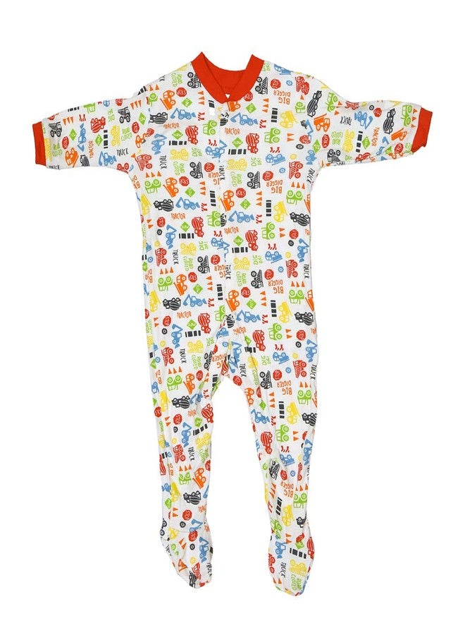 Mini Berry Babyneeds New Born Baby Multi-Color Long Sleeve Cotton Sleep Suit Romper for Boys and Girls Set of 11 - Image 2