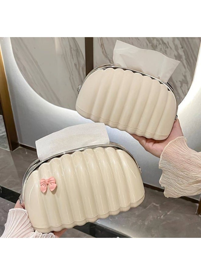Generic Handbag-Style Tissue Box Holder – Decorative Tissue Case for Home, Office, or Car | Stylish and Refillable Design  - Image 2