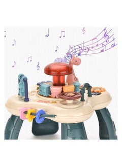 Y&D Children's Musical Learning Table, Multifunctional Early Education Game Electric Music Light Toy Table for Toddler Boys Girls  - Image 5