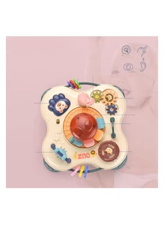 Y&D Children's Musical Learning Table, Multifunctional Early Education Game Electric Music Light Toy Table for Toddler Boys Girls  - Image 2