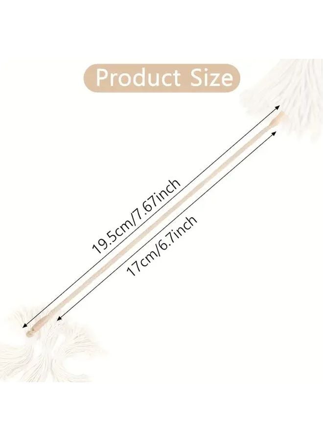 250pcs Fabric Hang Tag Strings with Snap Lock Pin for Clothes Gift Bags Price Tags - Image 4