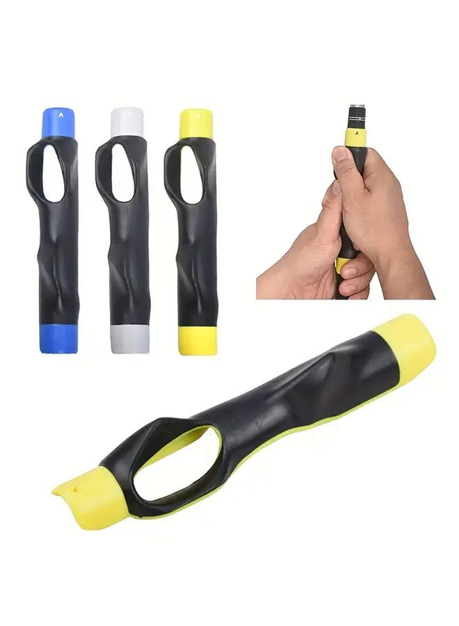 Black Golf Grip Strength Trainer With Non Slip Base And Adjustable Sensing Mechanism Right Hand Training Aid For Beginners And Pros Swing Corrector Muscle Memory Device For Improved Control Accuracy Consistency Compatible With All Skill Levels Ideal Gift For Golfers - Image 5