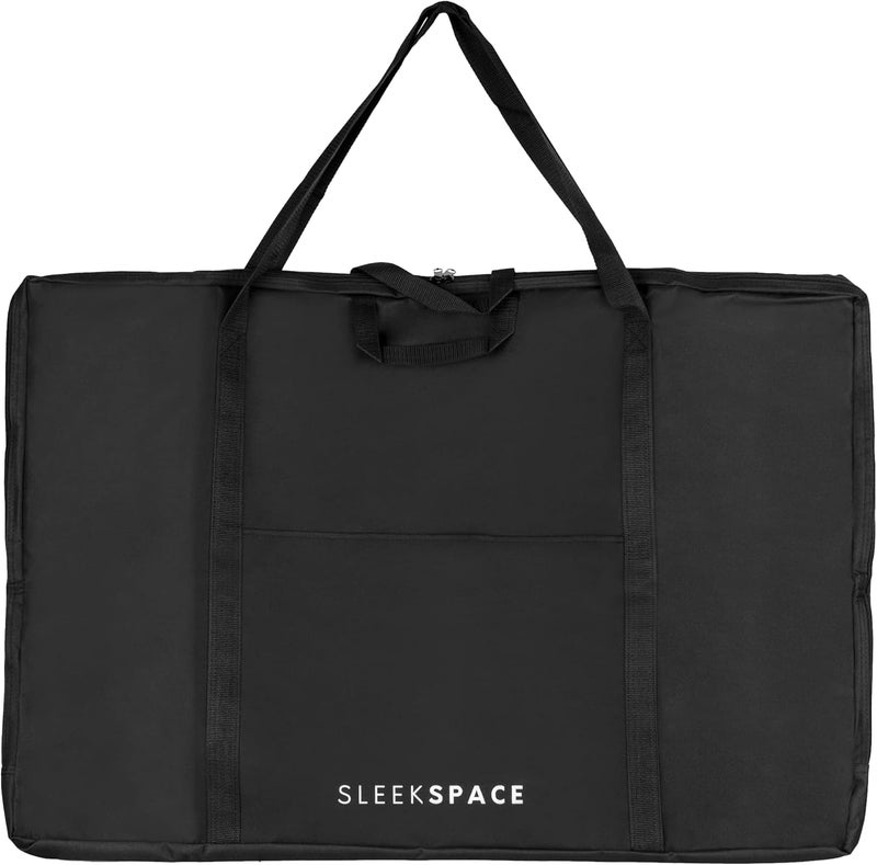 Sleek Space Art Portfolio Case Soft Case Professional Portfolio with Multi Handles for Artwork Storage, Presentation Book Carry Bag, black, 24x36 Zoll, Modern - Image 1