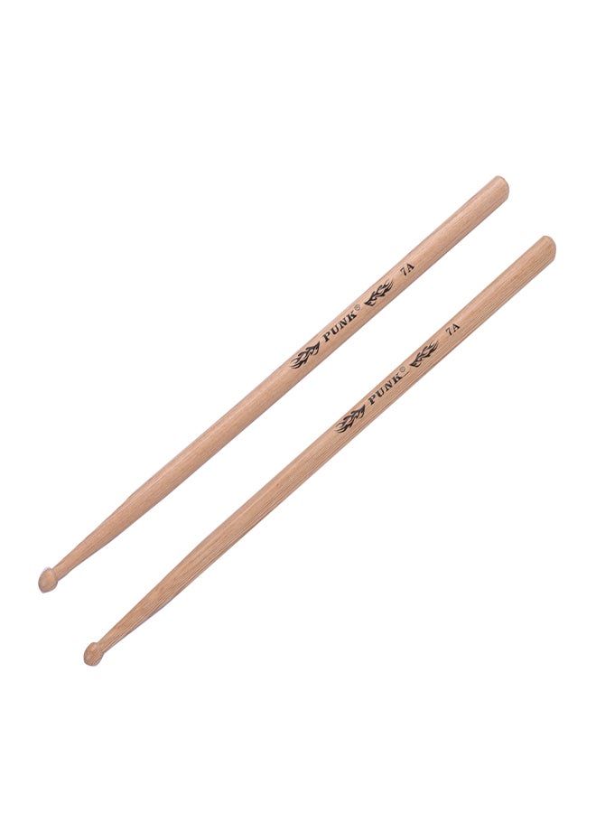 PUNK One Pair of 7A Wooden Drumsticks Drum Sticks Ash Wood Drum Set Accessories - Image 4