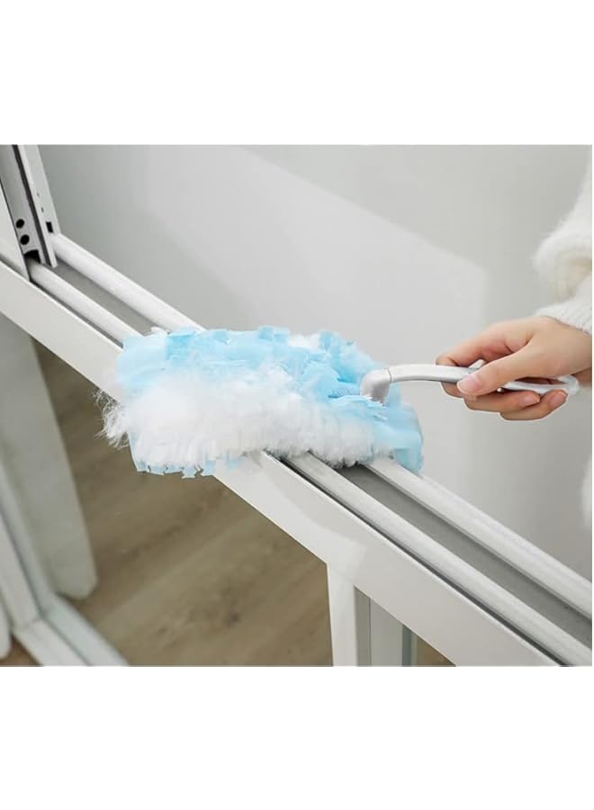 promass Disposable Duster Refills Bulk Blue Electrostatic Duster Heads Heavy Duty Dusters Refills 20 Counts - Image 2