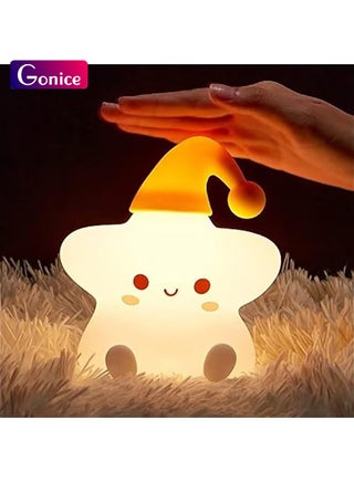 Night Light for Kids, Baby Night Light Lamp for Kids Room Star Girls Night Light, Silicone Nursery Squishy Soft Rechargeable Color Changing Cute Night Light, Star Birthday Gift - pzsku/Z1A54E4EDF025C4FD0C53Z/45/1752131632/c1f032a1-c1d9-4050-942e-3597a518a6a5