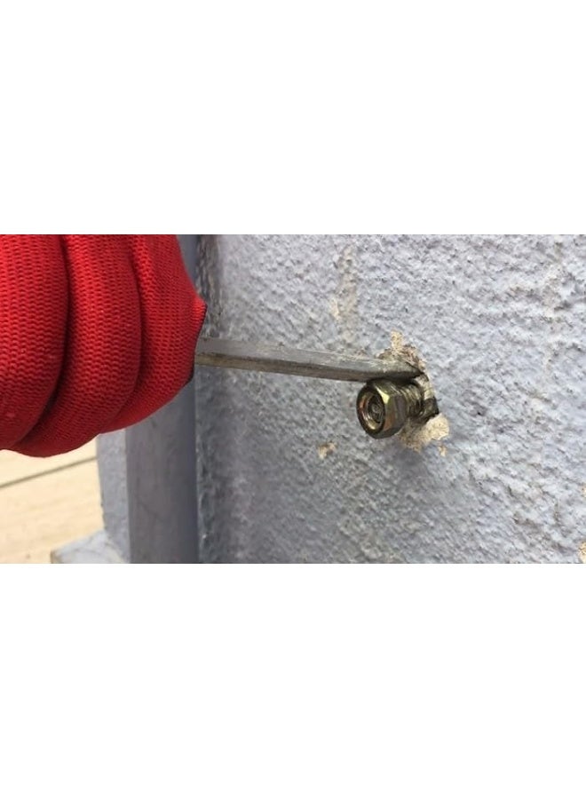 Biella™ Pack Of 5 Screw Bolts Hex Nut Expansion Bolt Sleeve Anchors Heavy Duty Wall Plug For Wall Anchor Caverty Wall Fixings (16mm) - Image 5