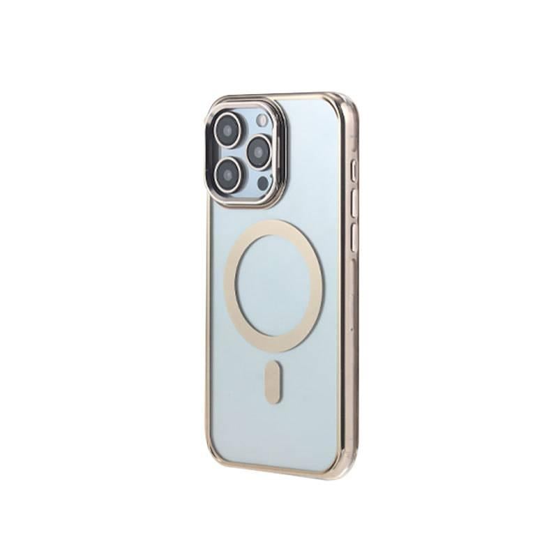 غطاء MagSafe بPC لـ iPhone 16 / 16 Plus / 16 Pro / 16 Pro Max مع حامل قائم ومغناطيس قوي مع مقاوم للصدمات مع حماية من السقوط باللون رمادي مغناطيسي بوظيفة حامل للعائلة أثناء التنقل - Image 1