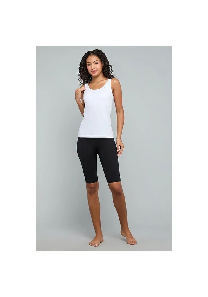 أر أند بي Solid Tank Top with Moulded Cup