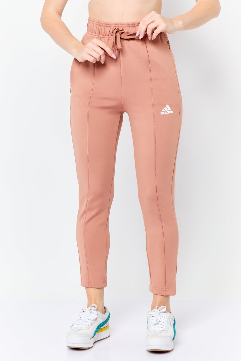 Adidas Women Sportswear Fit Outdoor Sweatpants, Light Brown  - Image 1