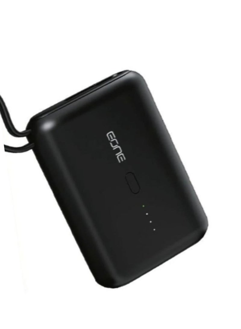 EONE Model E12030101 ECO Power Bank – Ultra-Safe, Quick Charge Solution for Travel, Business, and Everyday Use with 20W Output and 10000mAh Capacity (BLACK) - Image 1