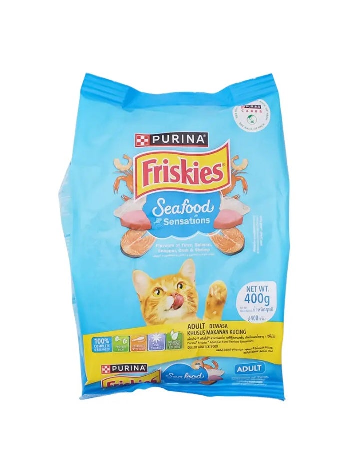 Purina Friskies Seafood Sensation Cat Food 400 Gram - Image 4