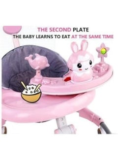 جونيس Cool Berry Baby Walker Sit To Stand Baby Walker, 3 In 1 Baby Walker, Musical Toy Walker For Baby walkers .. (pink color)  - Image 4