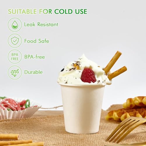 Grace Paper Glass 150 ml White Pack of 1000 Gold Quality Paper Cup Disposable for Party, Paper Cups for Hot and Cold Beverages (Pack of 1000) - Image 4