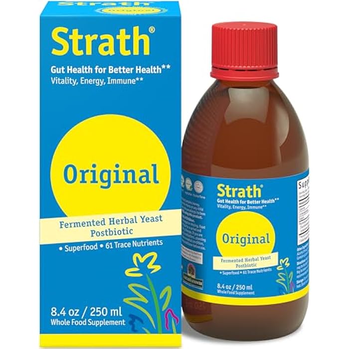 Bio-Strath Strath Fermented Herbal Yeast Postbiotic - (8.4 Fl oz) Daily Nutritional Food Supplement Liquid | Supports Metabolism | Vegetarian | Lactose-Free | No Artificial Additives - Image 1