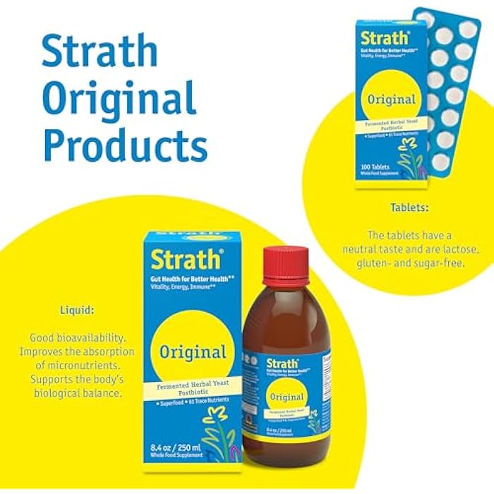Bio-Strath Strath Fermented Herbal Yeast Postbiotic - (8.4 Fl oz) Daily Nutritional Food Supplement Liquid | Supports Metabolism | Vegetarian | Lactose-Free | No Artificial Additives - Image 5
