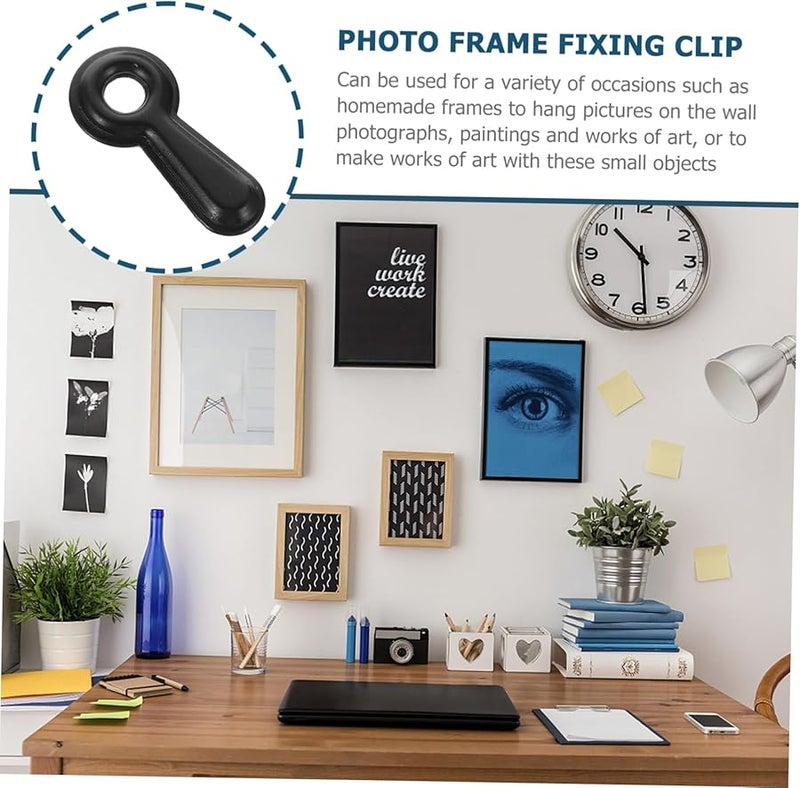 Tehaux 300 قطعة من أزرار تثبيت إطار الصورة الحديدية للأجهزة لتثبيت سهل التعليق - Image 4