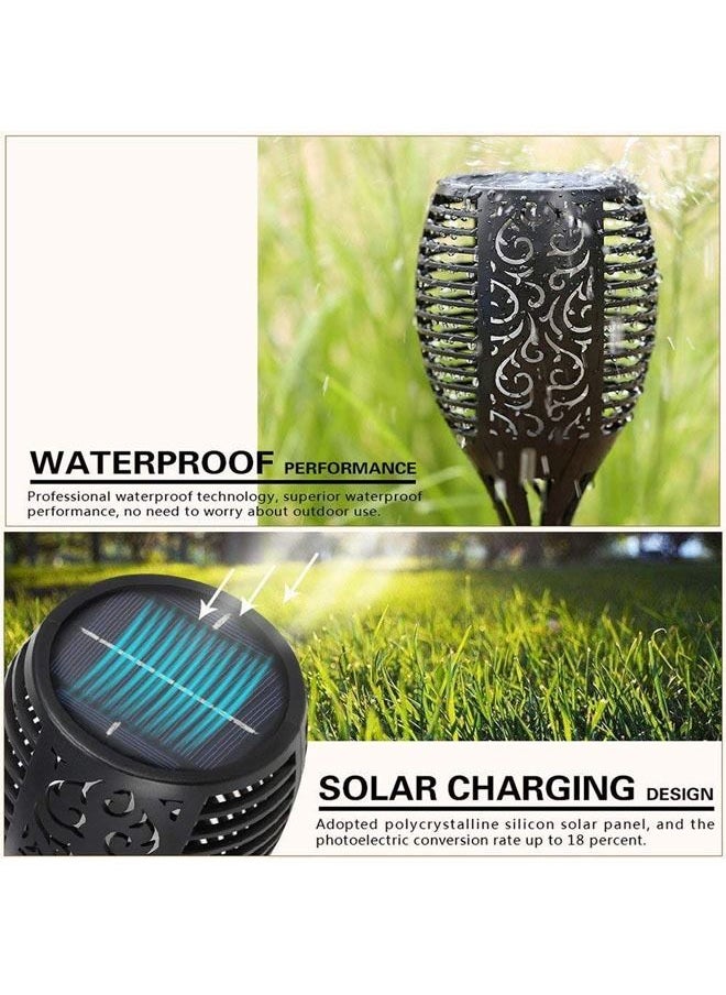 ALNAJM Lighting Solar Flickering Flame Torch Light 2 Pcs  - Image 5