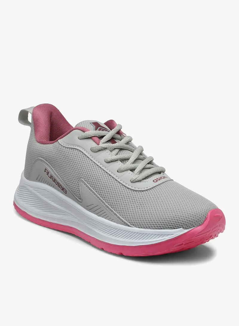 Asian  Light Grey Mauve Sneakers for Women and Girls for Women | Best Price UAE