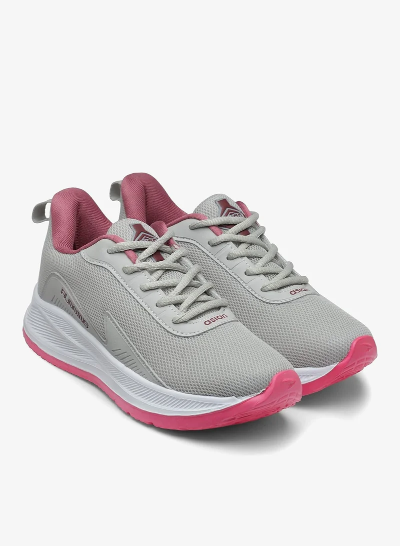 Asian  Light Grey Mauve Sneakers for Women and Girls for Women | Best Price UAE