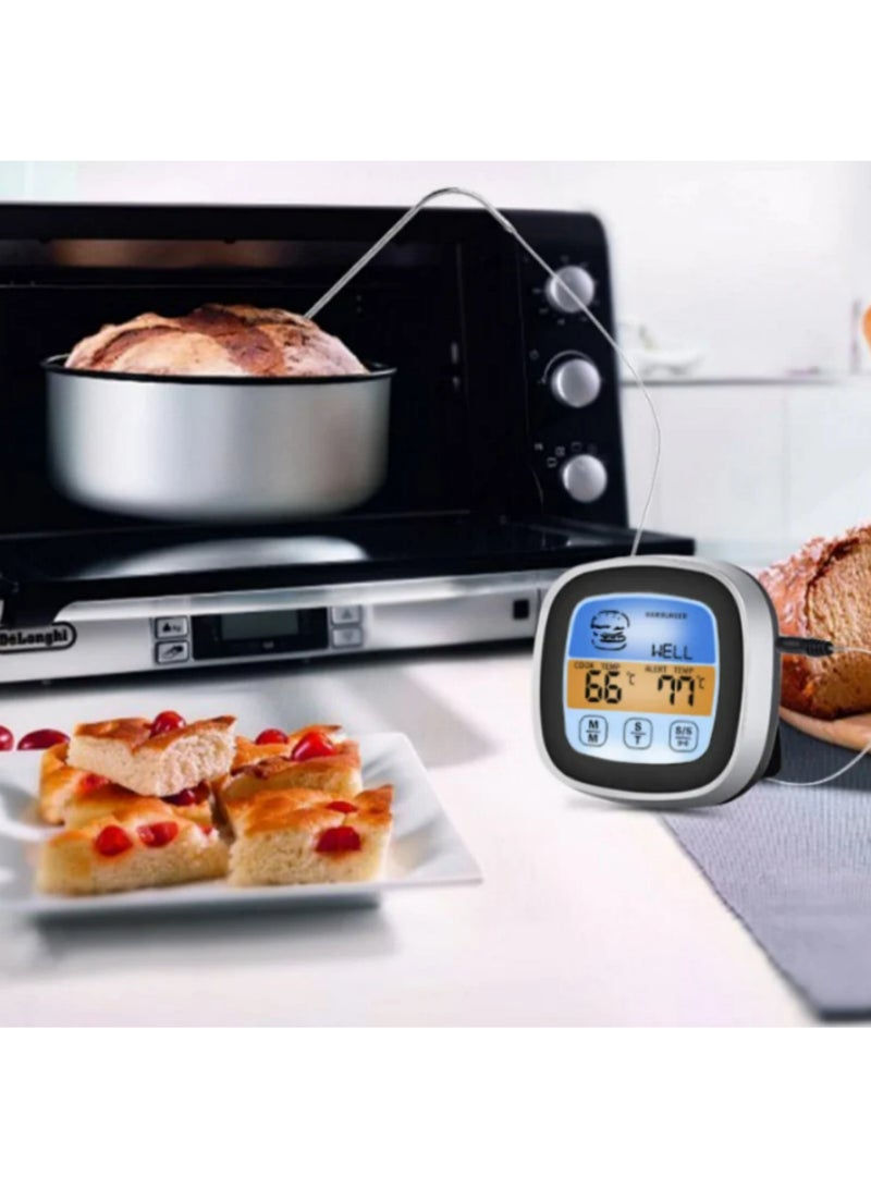 1PCS Wireless BBQ Thermometer With Probes Food Cooking Timer For Oven Meat Grill Thermometer With Free App Control - Image 4