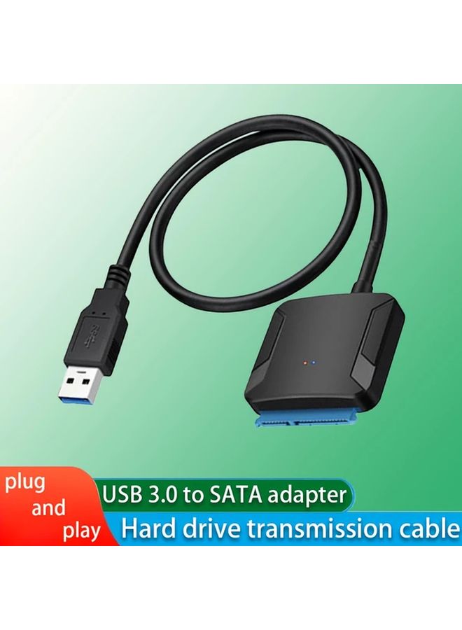 Sata III To Usb 3.0 Converter Cable With Dc Port For Ssd Hdd - Image 1