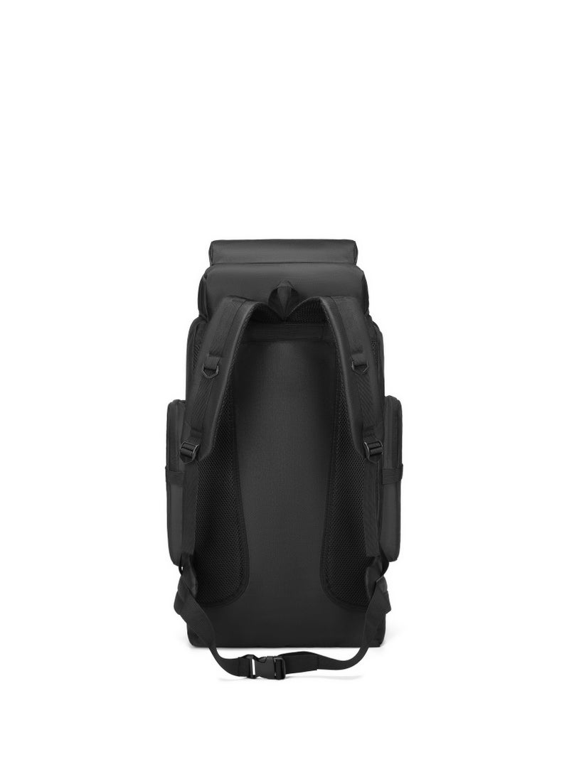 Reflection - REFLECTION Hiking Bag for Camping and Trekking with Rain Cover and Shoe Compartment  BLACK 95 LITRES - Image 1