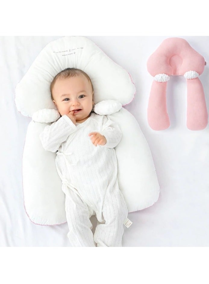 100% Cotton High Quality Soft U Shape Washable Comfortable Sleeping Baby Pillow For Newborn Baby - Image 2