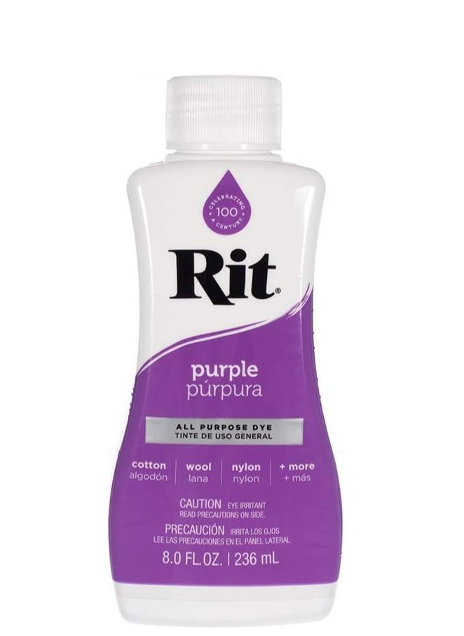 RIT Rit All-Purpose Liquid Dye, Purple  - Image 1