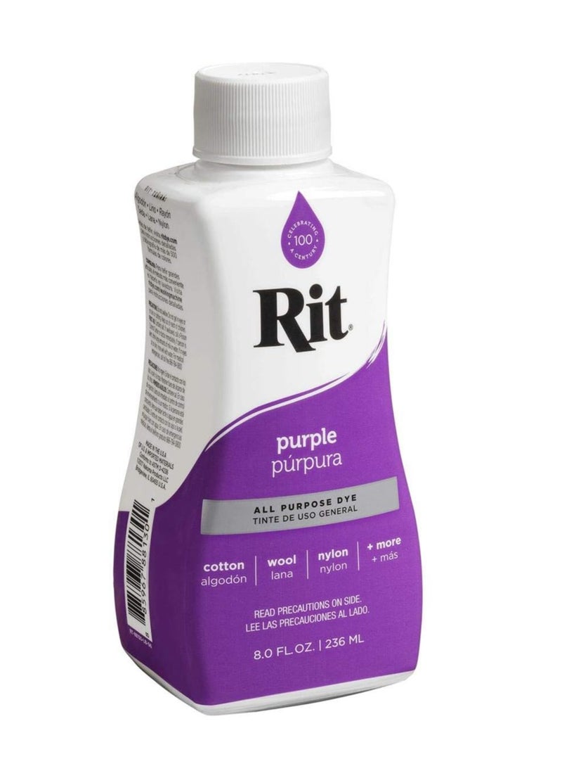 RIT Rit All-Purpose Liquid Dye, Purple  - Image 3