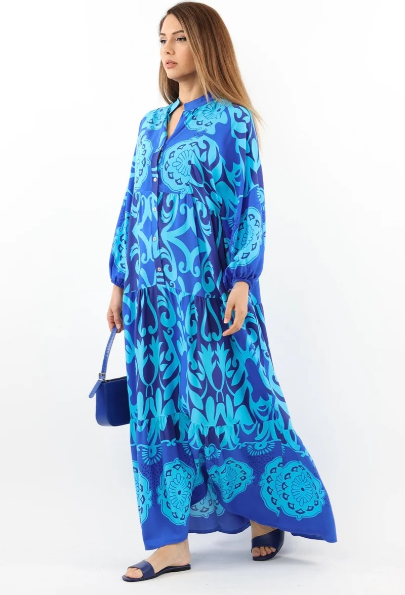 ريتنيس Patterned Maxi Dress