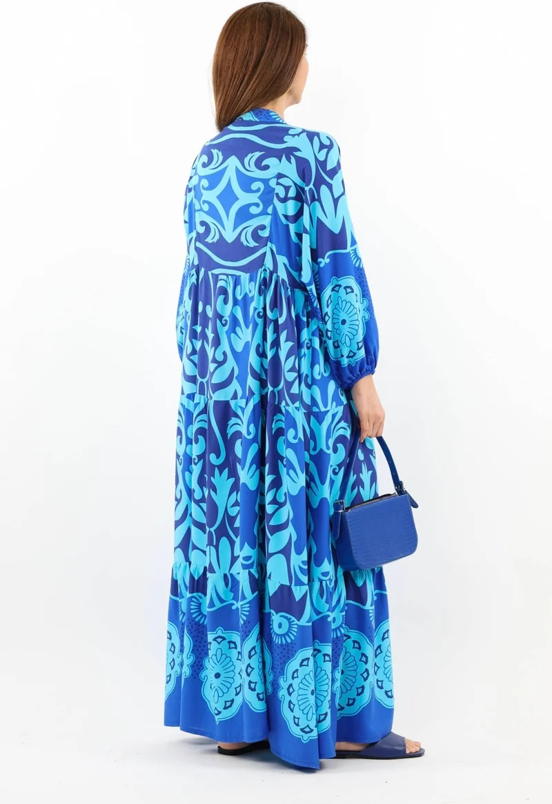 ريتنيس Patterned Maxi Dress