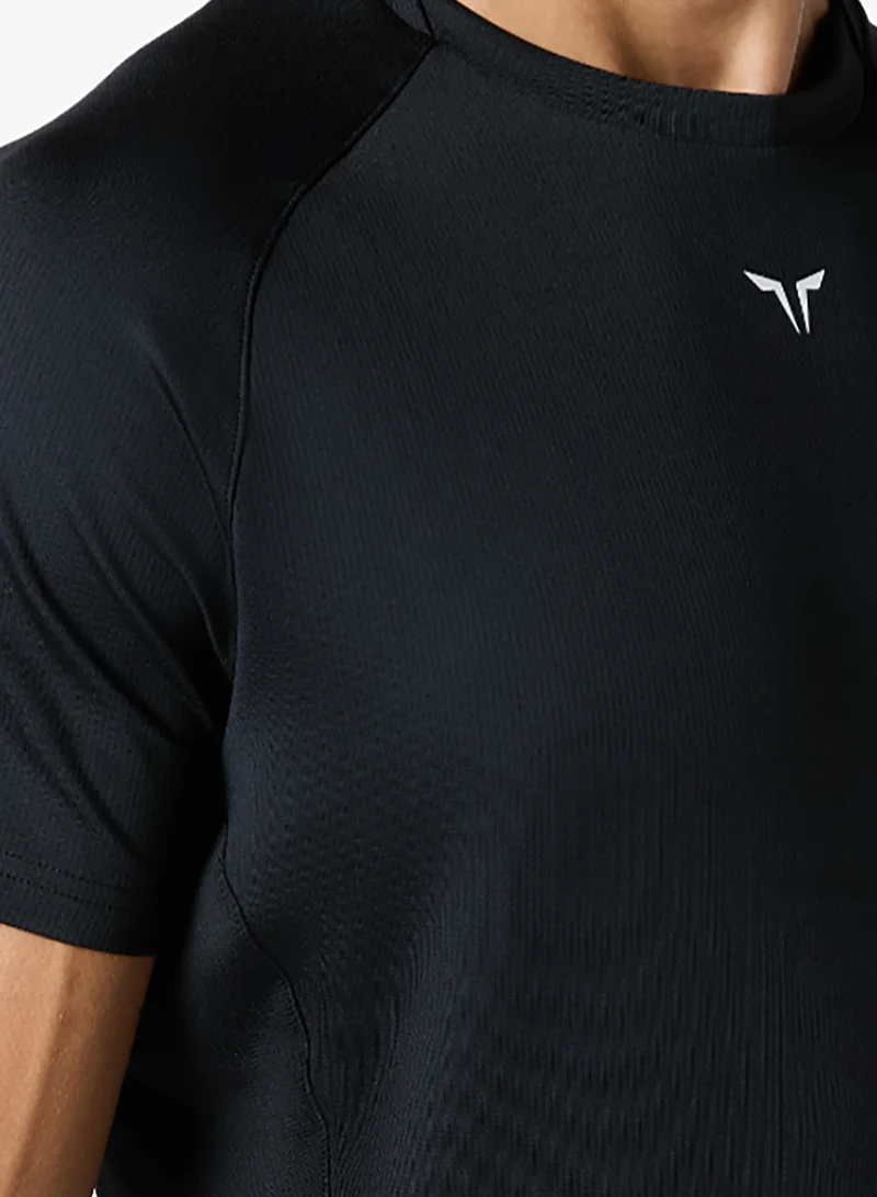 Squatwolf Black Actdry Warrior T-Shirt for Men | Best Price UAE