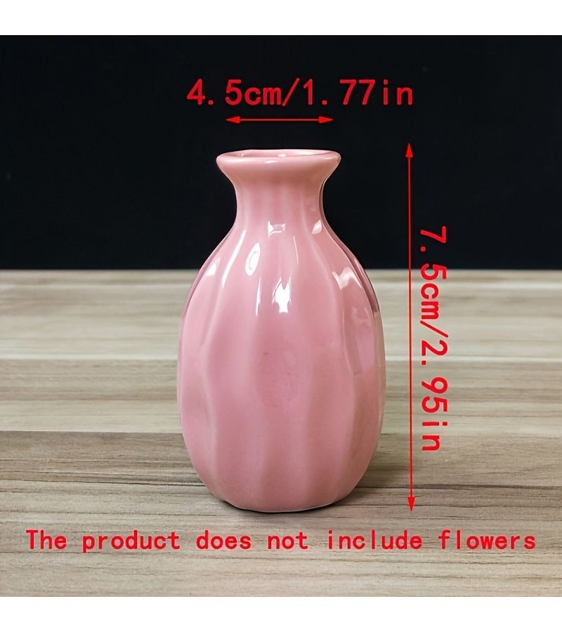 Random Style Ceramic Vase Aromatherapy Bottle Creative Home Decor Mini Craft Ornament - Image 3