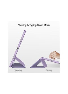 Jetech Case for iPad Pro 12.9-Inch (6th/5th Generation, 2022/2021 Model), Slim Stand Hard Back Shell Smart Cover with Auto Wake/Sleep (Light Purple)  - Image 5