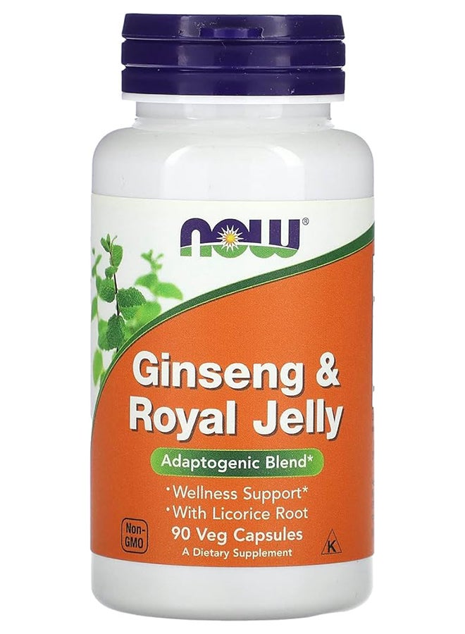 now GinsAndRoyal Jelly Cap 90 Count