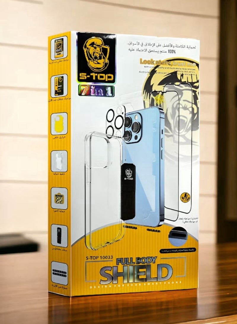 Shield 7-in-1 Full Protection Package for iPhone 13 Pro
