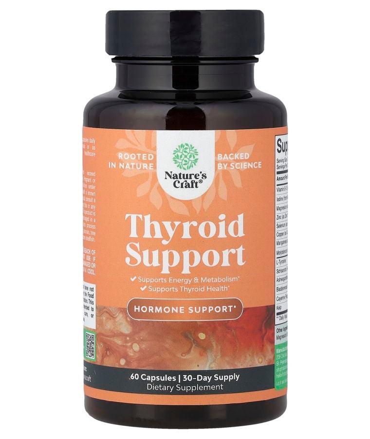Nature's Craft Thyroid Complex  60 Capsules