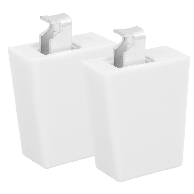 Heavy Duty Galvanized Wall Cabinet Brackets 2 Pack Easy Install Kitchen Bedroom - Image 2