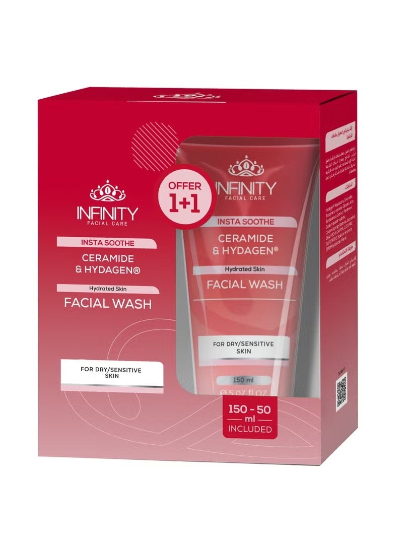 Infinity 2 Infinity Facial Care Insta Soothe Facial Wash - Promopack