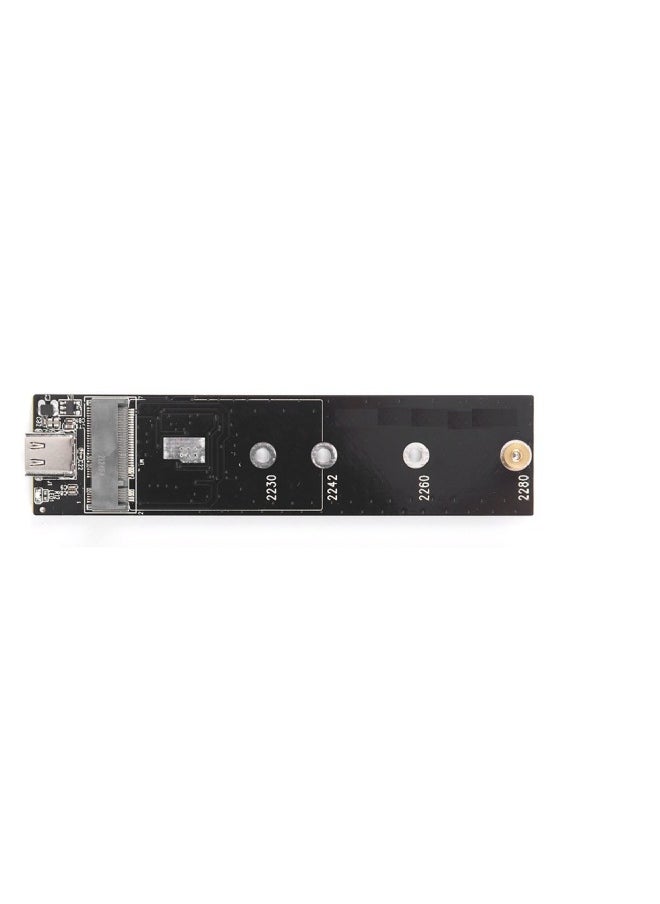 M.2 Hard Disk Box Nvme To Usb3.1typec External Ngff/pcie Universal Sata Solid State Adapter Board-Color:ngff Adapter Board + Data Line  - Image 1