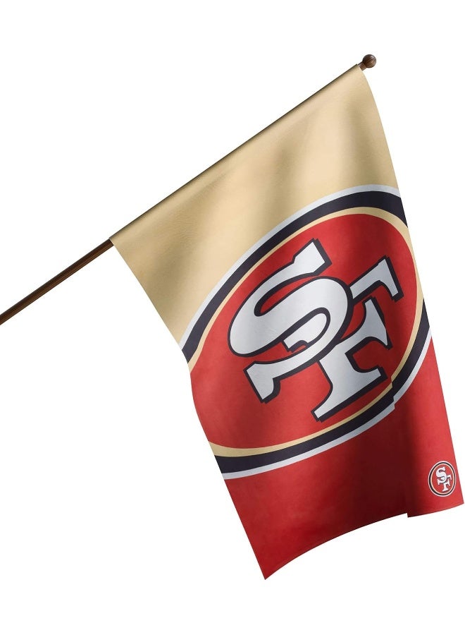 FOCO FOCO NFL Double Sided 40" x 28" Team Logo Vertical Flag  - Image 1