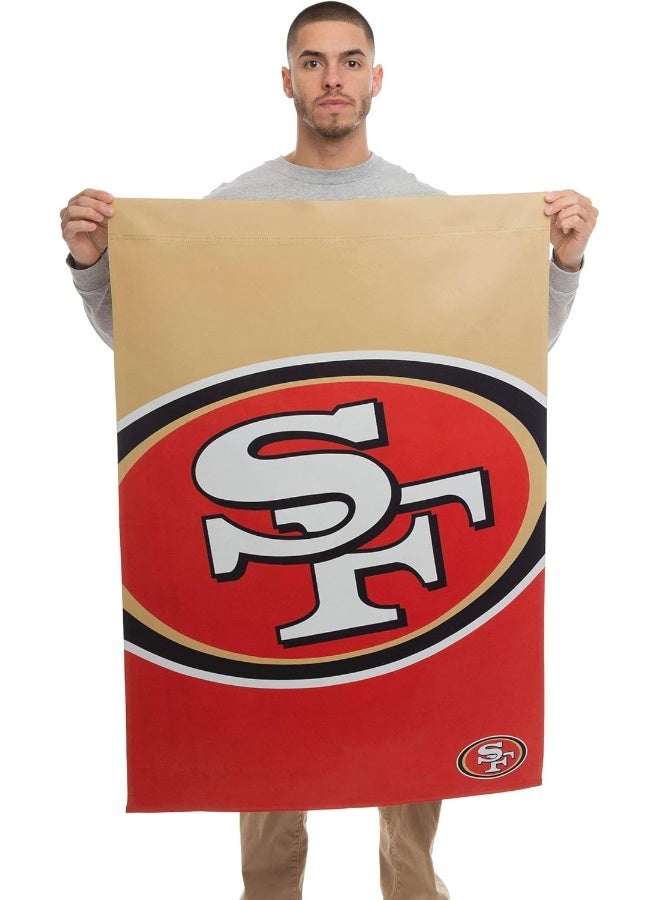 FOCO FOCO NFL Double Sided 40" x 28" Team Logo Vertical Flag  - Image 2