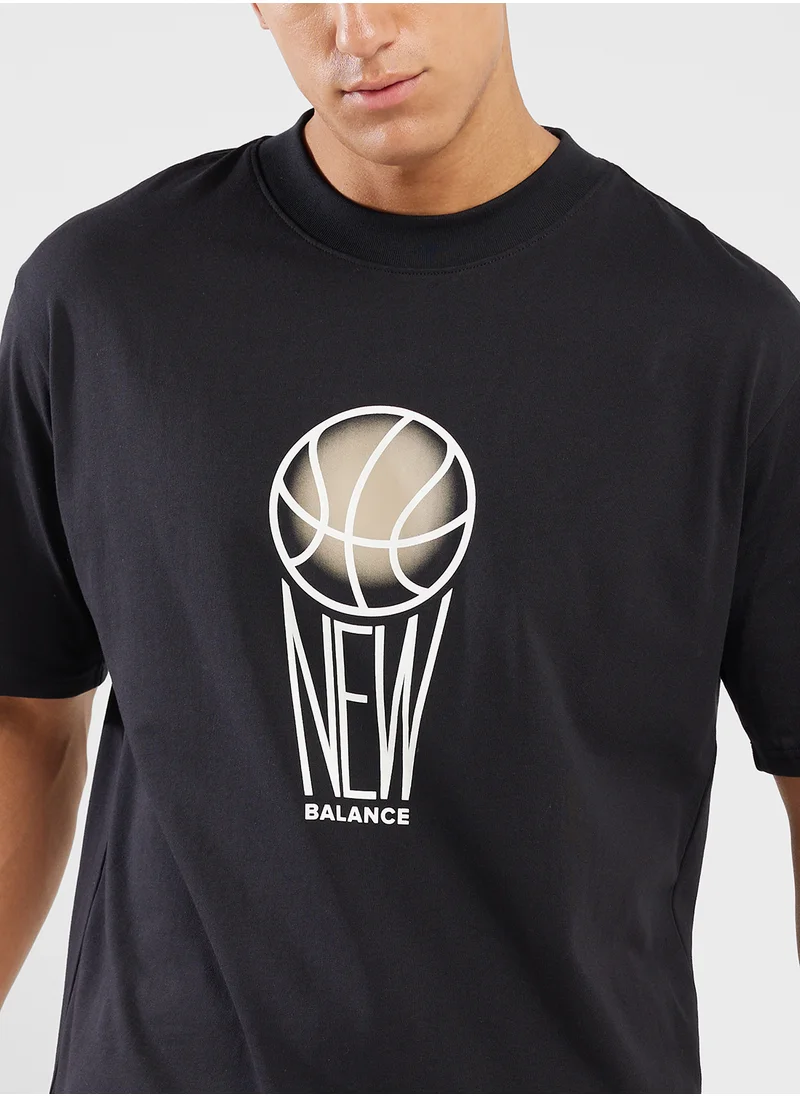 نيو بالانس Hoops Graphic T-Shirt