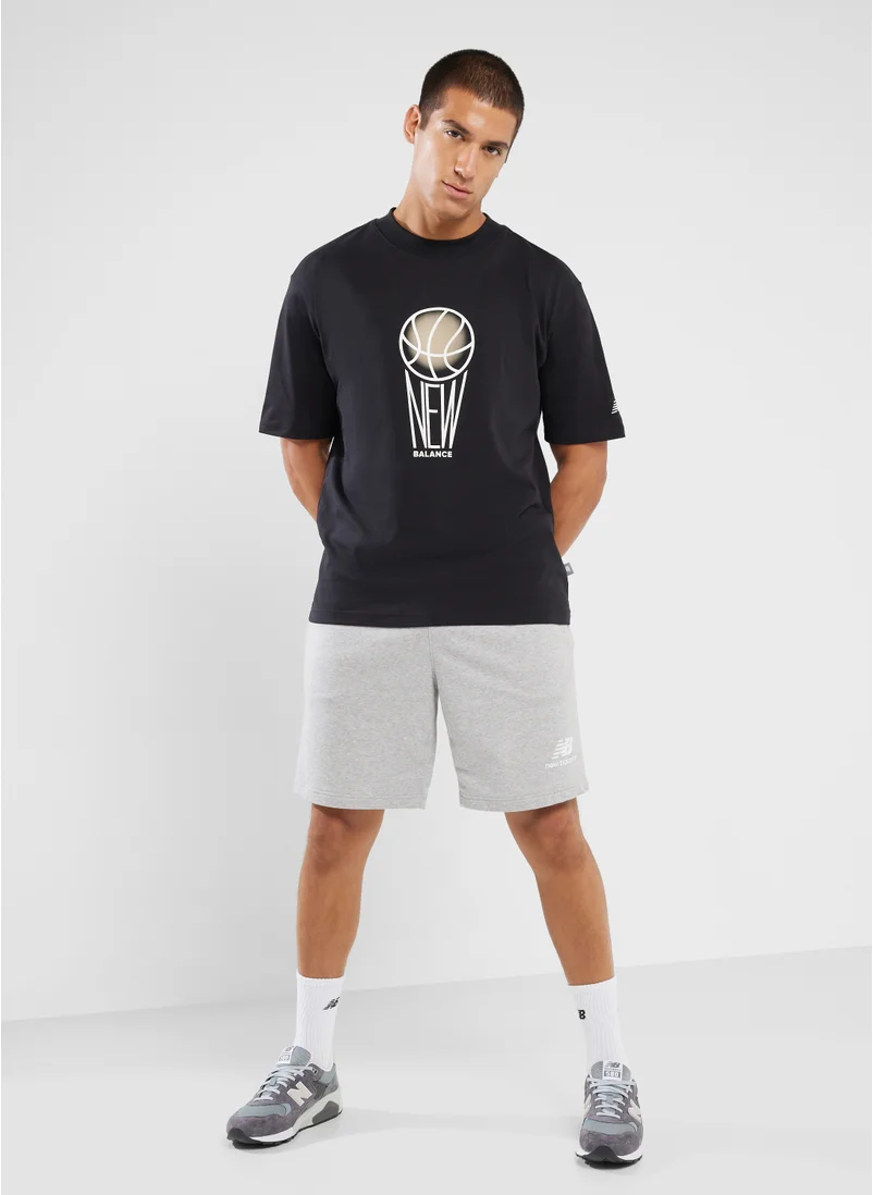نيو بالانس Hoops Graphic T-Shirt