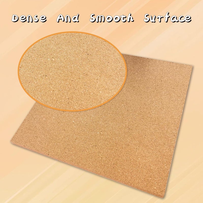 ARTIMUSES Stained Glass Supplies 12" X 12" Heat Resistant Stained Glass Work Surface,1/2" Thick (4Pack) - Image 3
