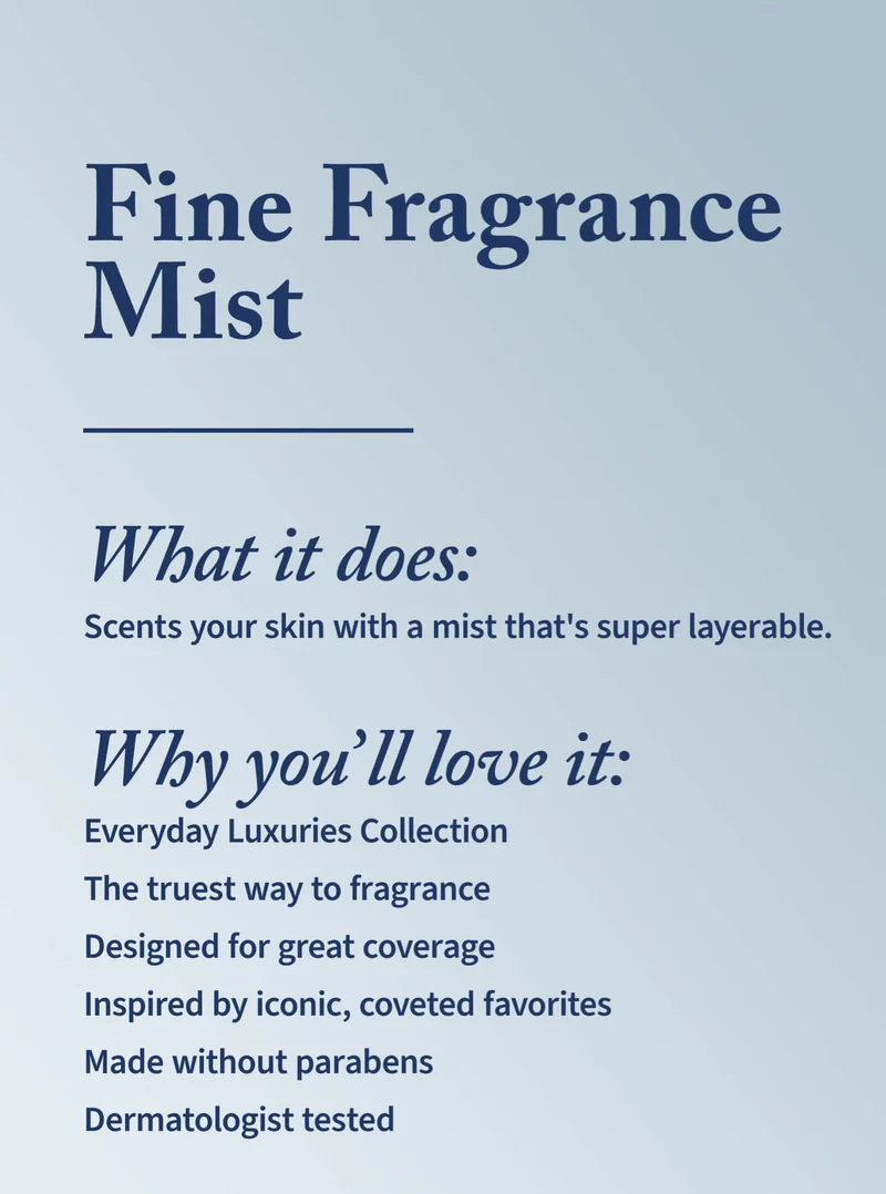 Bath & Body Works Butterfly Fine Fragrance Mist