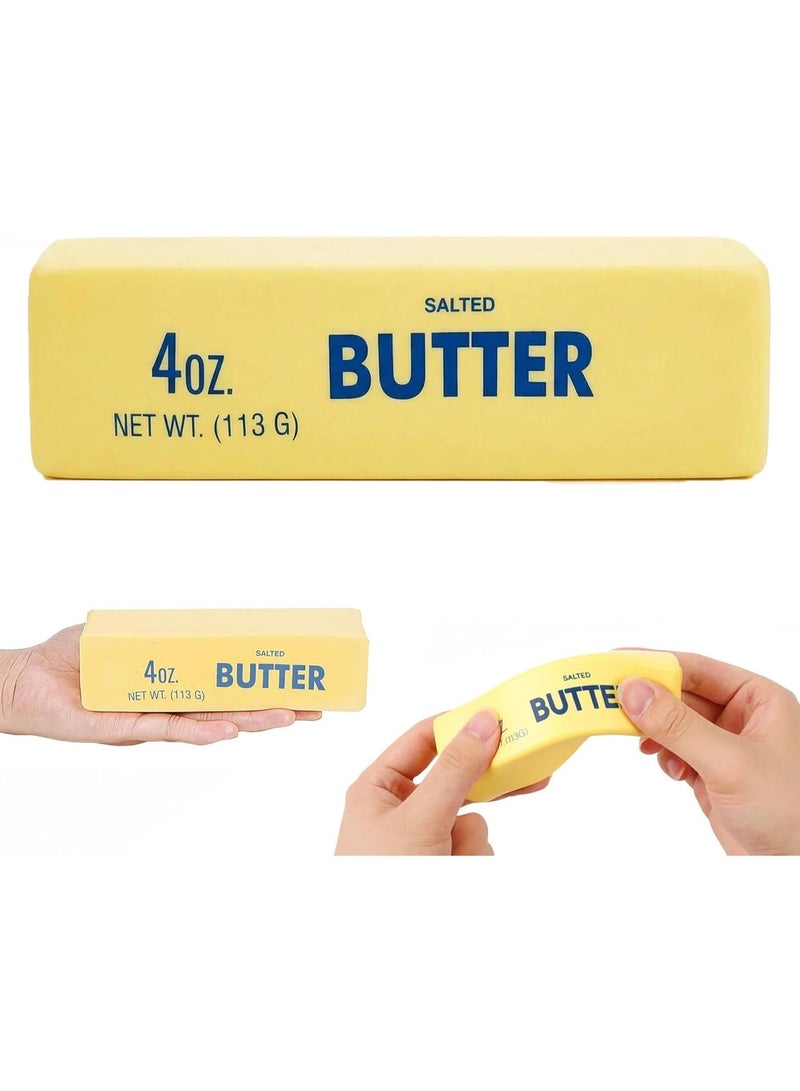 Slow Rising Dumpling Squishy Butter Squeeze Toy Sensory Stress Relief Squishies Soft & Stretchy Fidget Toys for Anxiety Relief Party Favors 1Pcs(Dumpling Squishy Butter) - Image 2